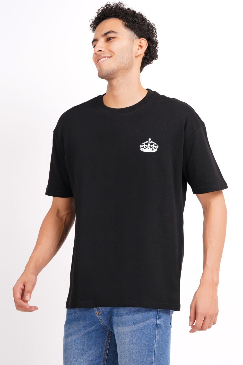 Drop Shoulder Oversized Men’s T-Shirt – Comfortable & Trendy